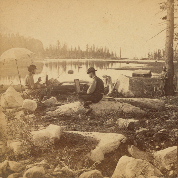 Picture of Key and Munger at Crescent Lake