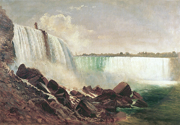 Niagara Falls painting