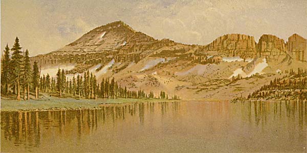 Chromo: Lake Lall and Mt. Agassiz - Unita Range - Utah