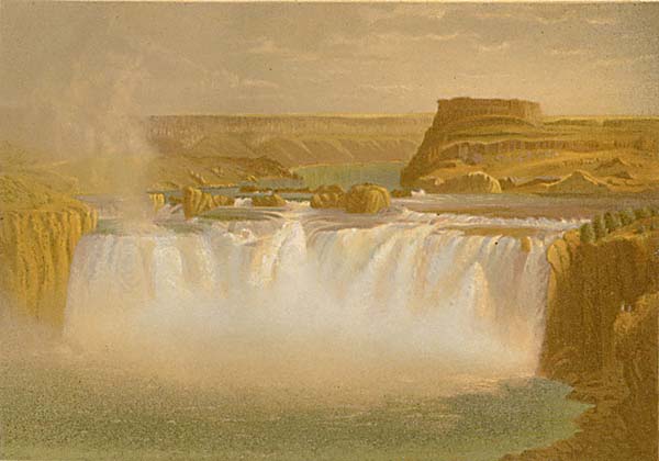 <i>Chromo: Shoshone Falls - Idaho</i>.